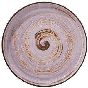 Тарілка обідня Wilmax Spiral Lavander 28 см (WL-669720 / A)