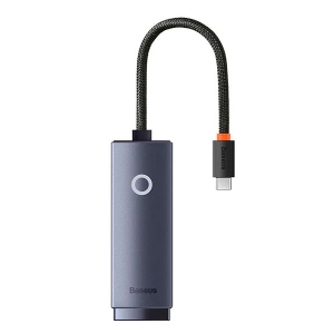 Перехідник USB Type-C - RJ-45 Baseus Lite Series Type-C to RJ45 Ethernet 100 Mbps (WKQX000213)