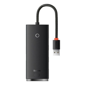 Хаб USB Baseus Lite Series 4-in-1 USB-A to USB 3.0х4 0.25m (WKQX030001)