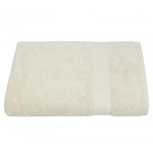 Рушник банний Home Line махровий бордюр кремовий 70х140 (124808)