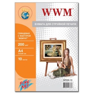 Фотопапір А4 WWM A4 Fine Art (GP200.10)