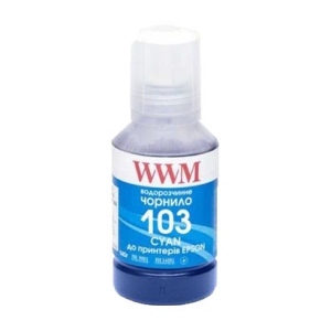 Чорнило WWM Epson L3100/3110/3150 140 г Cyan (E103C)