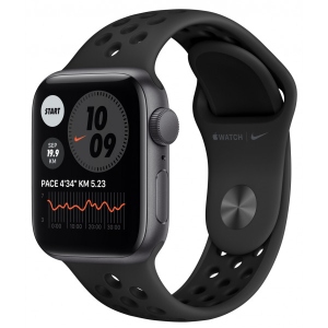 Смарт-годинник Apple Watch Nike SE 40mm Space Gray Aluminium Case with Anthracite/Black Nike Sport Band