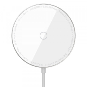 Уцінка - Бездротовий зарядний пристрій Baseus Simple Mini Magnetic 15W (WXJK-F02)