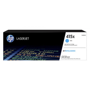 Картридж для лазерних принтерів/БФП HP 415X CLJ Pro M414/454/479, Enterprise M455/M480 Cyan