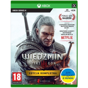 Ігровий диск PlayStation The Witcher 3: Wild Hunt Complete Edition [Xbox Series X]