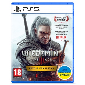 Ігровий диск PS5 The Witcher 3: Wild Hunt Complete Edition [PS5]