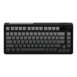 Клавіатура бездротова ігрова FL ESPORTS CMK75 Hazy Shade Kailh Box Marshmallow TFT Knob Three-Mode (CMK75-7541)