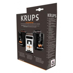 Засіб для чищення кавомашини Krups Комплект обслуживания (XS530010) купити в Києві