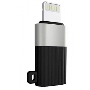 Перехідник XO NB149D USB Type-C-Lightning Black (00000013804)
