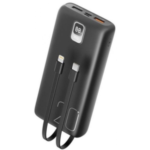 Батарея мобільна XO PR185 PD20W+QC22.5W Black (XO-PR185-BK)