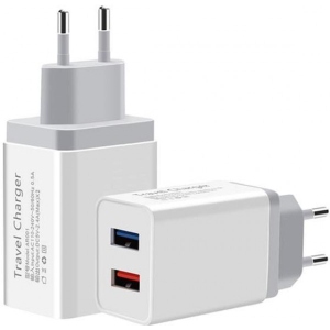 Мережевий зарядний пристрій XOKO WC-210 2.4A USB White (WC-210-WH)