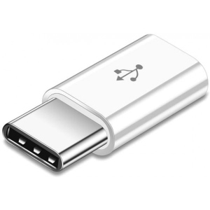 Перехідник XOKO AC-014 MicroUSB - Type-C White (XK-AC014-WHT)