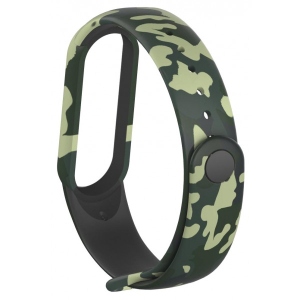 Ремінець для фітнес-браслету XOKO Xiaomi Mi Smart Band 5 Khaki Green (XK-SL5-KGRN)