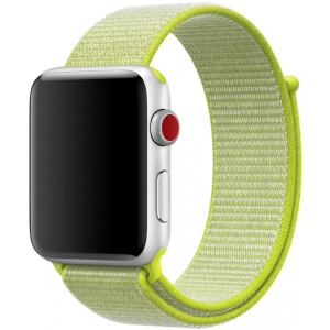 Ремінець для смарт-годинника XOKO Apple Watch 38/40 Series 1,2,3 Yellow (XK-AW-NB-Yellow38)