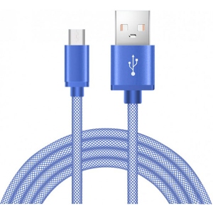 Кабель XOKO FISH SC-120m Blue Micro USB 1 м (SC-120m-1-BL)