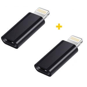 Перехідник XOKO AC-015 USB Type-C - Lightning Black 2 шт. (XK-AC015-BK2)