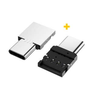 Перехідник XOKO AC-045 USB - Type-C Silver 2 шт. (XK-AC045-SL2)