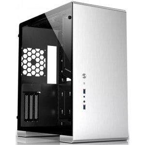 Корпус QUBE Griffin Aluminum Silver Vertical GPU (QBU5S_WSNU3)
