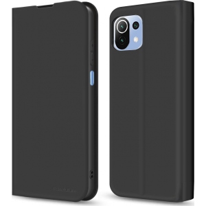 порівняти ціни на Чохол для смартфону MakeFuture Flip Soft-Touch PU Xiaomi Mi 11 Lite Black (MCP-XM11LBK)