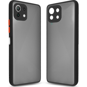 Чохол для смартфону MakeFuture Frame Matte PC+TPU Xiaomi Mi 11 Lite Black (MCMF-XM11LBK) в інтернет-магазині