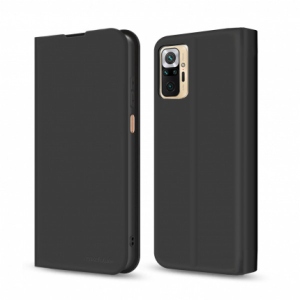 Чохол для смартфону MakeFuture Flip Soft-Touch PU Xiaomi Redmi Note 10 Pro Black (MCP-XRN10PBK)
