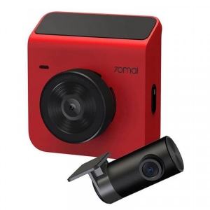 Відеореєстратор 70Mai A400 Dash Cam (Red) + Midrive RC09