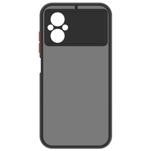 Чохол для смартфона MAKE Frame Matte PC+TPU  Xiaomi Poco M5 Black (MCF-XPM5BK)