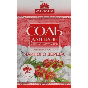 Сіль для ванни Желана Чайне дерево 500 г (4820022090140) ціна