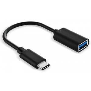 Переходнік USB-C - USB XOKO AC-230 Black (XK-AC230-BK)