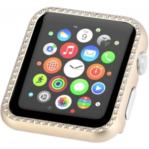 Чехол-бампер для смарт-годинника XOKO Apple Watch 38/40 Aluminium Diamond Gold (XK-AP-DMGD) купити