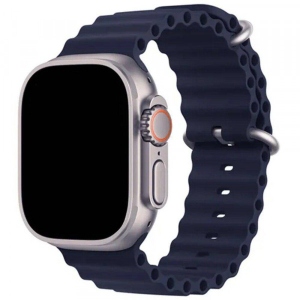Ремінець для смарт-годинника XOKO Ultra for Apple Watch 42/44/45/49мм Navy Blue (XK-AW-42ULT-BL)