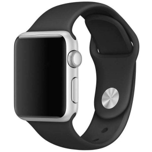 Ремінець для смарт-годинника XOKO Sport for Apple Watch 42/44/45/49мм Black (XK-AW-42SP-BK)