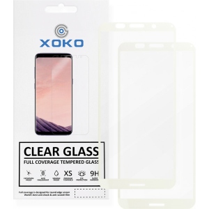 Захисне скло для смартфону XOKO Full Glue Huawei Y5 (2018) White 2 шт. (XK-HW-Y5WT)