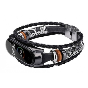 Ремінець для фітнес-браслету XOKO Metal Premium for Xiaomi Mi Band 3/4 (XK-JWL34-BK)