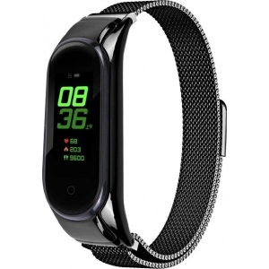 Ремінець для фітнес-браслету XOKO Metal Milan Band for Xiaomi Mi Band 5 Black (XK-M5-MLNBK)