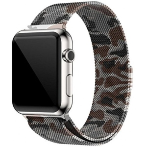 Ремінець для смарт-годинника XOKO Milanese for Apple Watch  38/40/41мм Khaki Grey (XK-MTL-KHGR)