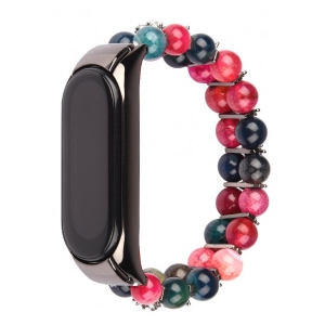 Ремінець для фітнес-браслету XOKO Metal Premium Band для Xiaomi Mi Band 5/6 Jewerly Red (XK-MTL5-JWR-RD)