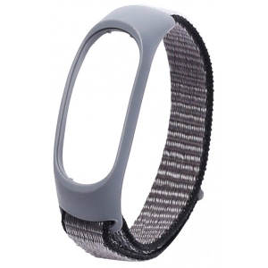 Ремінець для фітнес-браслету XOKO for Xiaomi Mi Smart Band 5 Grey (XK-NLN5-GR)