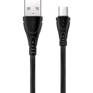 Кабель синхронізації даних XOKO SC-112m Black Micro USB 1 м (XK-SC-112m-BK) фірмовий сайт