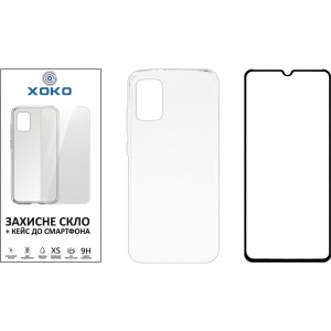 Чохол для смартфону XOKO for Samsung Galaxy A02 Transparent + Защитное стекло (XK-TPU-GLS-A02)