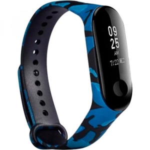 Ремінець для фітнес-браслету XOKO Xiaomi Mi Band 3/4 Khaki Blue (XK-XM-SC-Khaki blue)