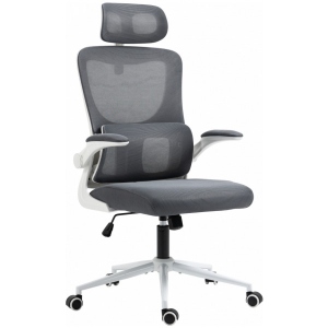 Крісло офісне GT Racer X-5728 White/Gray