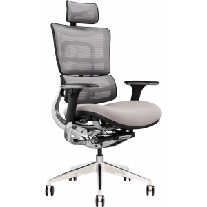 Крісло офісне GT Racer X-801 Bright Gray (W-20 B-40)