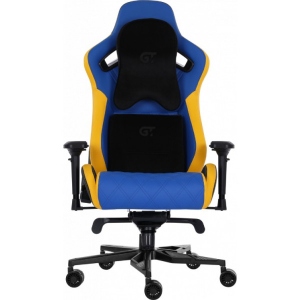 Крісло для геймерів GT Racer X-0724 Blue/Yellow