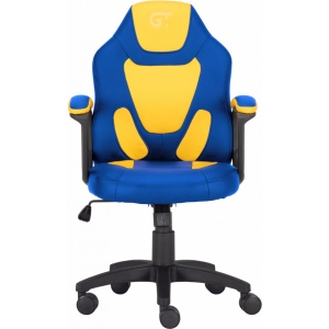 Крісло для геймерів GT Racer X-1414 Blue/Yellow (Kids)