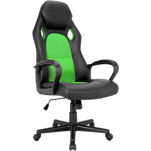 Крісло для геймерів GT Racer X-2640 Black/Green