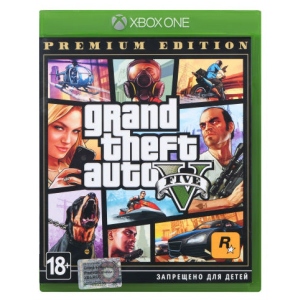 Ігровий диск Xbox Grand Theft Auto V Premium Edition  [Xbox One, Blu-Ray диск]