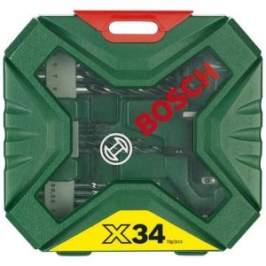 Набір свердел Bosch і біт X-Line-34 New Generation (2.607.010.608)