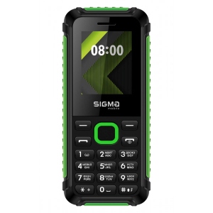 Мобільний телефон Sigma mobile X-style 18 Track Dual Sim Black/Green